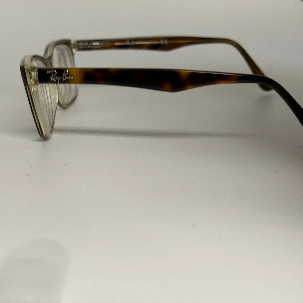 Ray-Ban RB 5228 5913 Tortoise Shell Rectangular Eyeglasses Frames 50-17-140